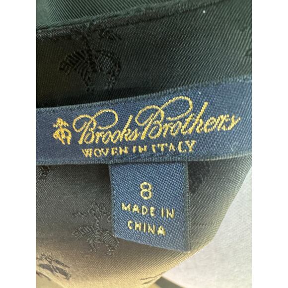 Brooks Brothers LBD Little Black Dress Cap Sleeves 8 EUC Italy - Picture 13 of 16